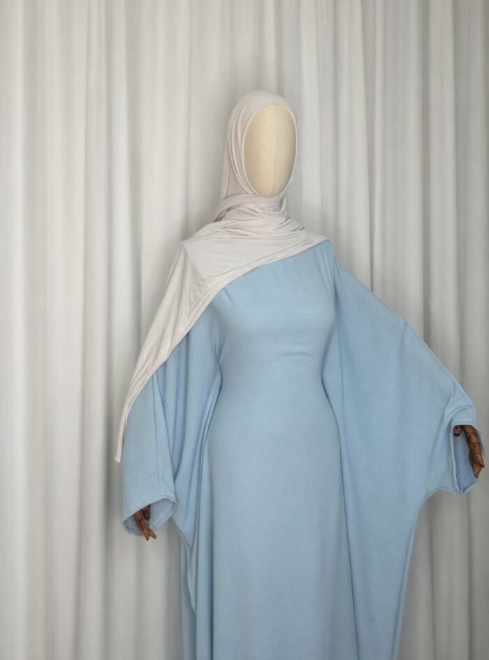 Abaya - babyblue - Sumeya's Hijab Fashion