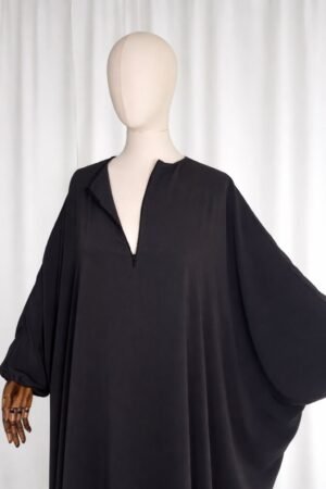 Abaya e gjer me patent