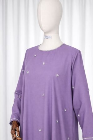 Abaya Elegante për Raste të Veçanta 1 Hijab Elegant
