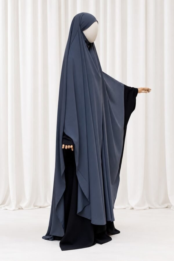 Khimar i Gjatë 150 130 cm – Medine Ipek img Khimar i Gjatë 150 130 cm – Medine Ipek img